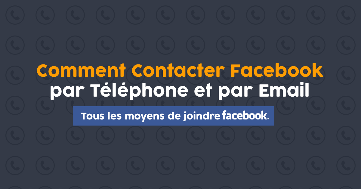 Contacter Facebook