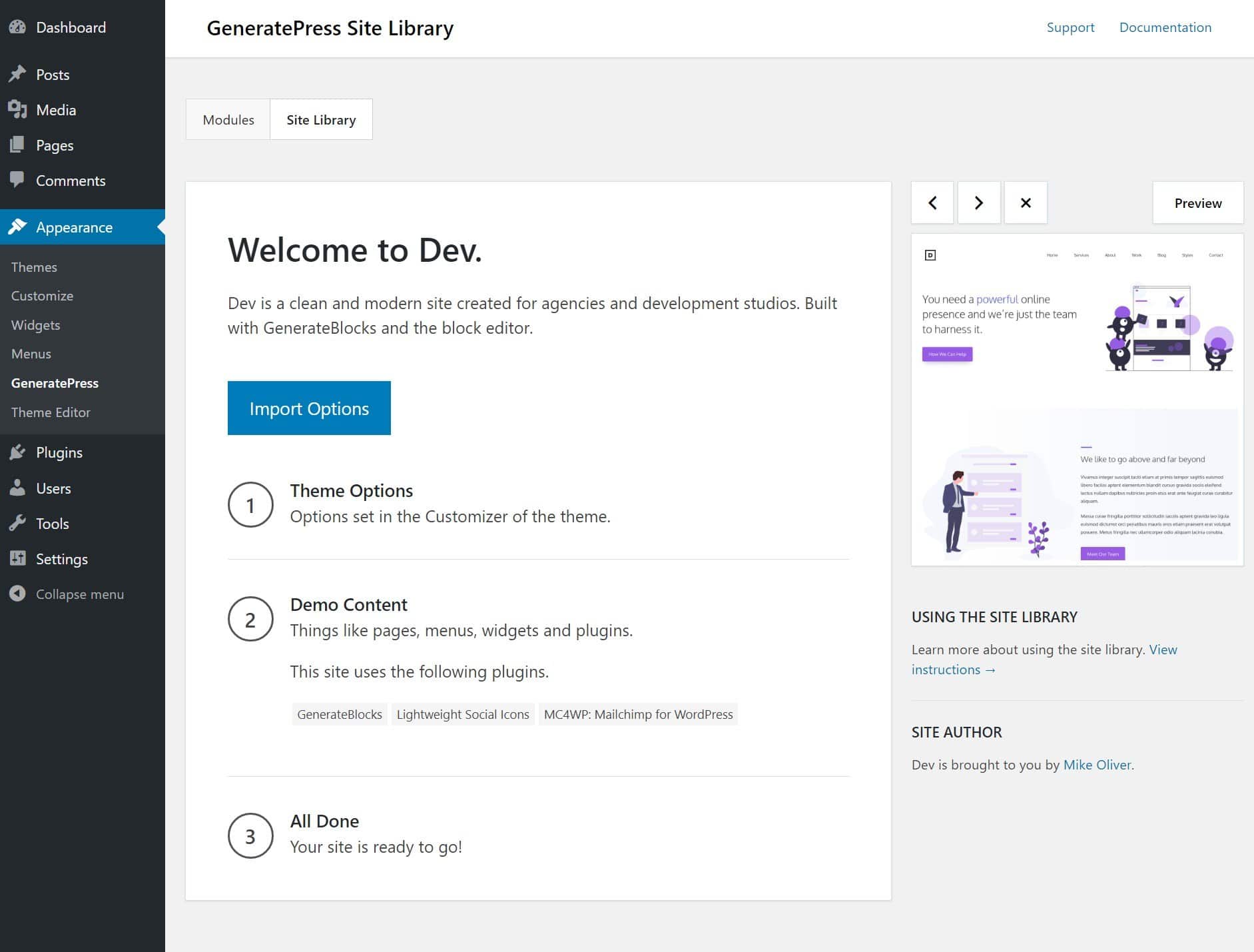 GeneratePress Review : Un thème de démarrage pour votre prochain projet WordPress
