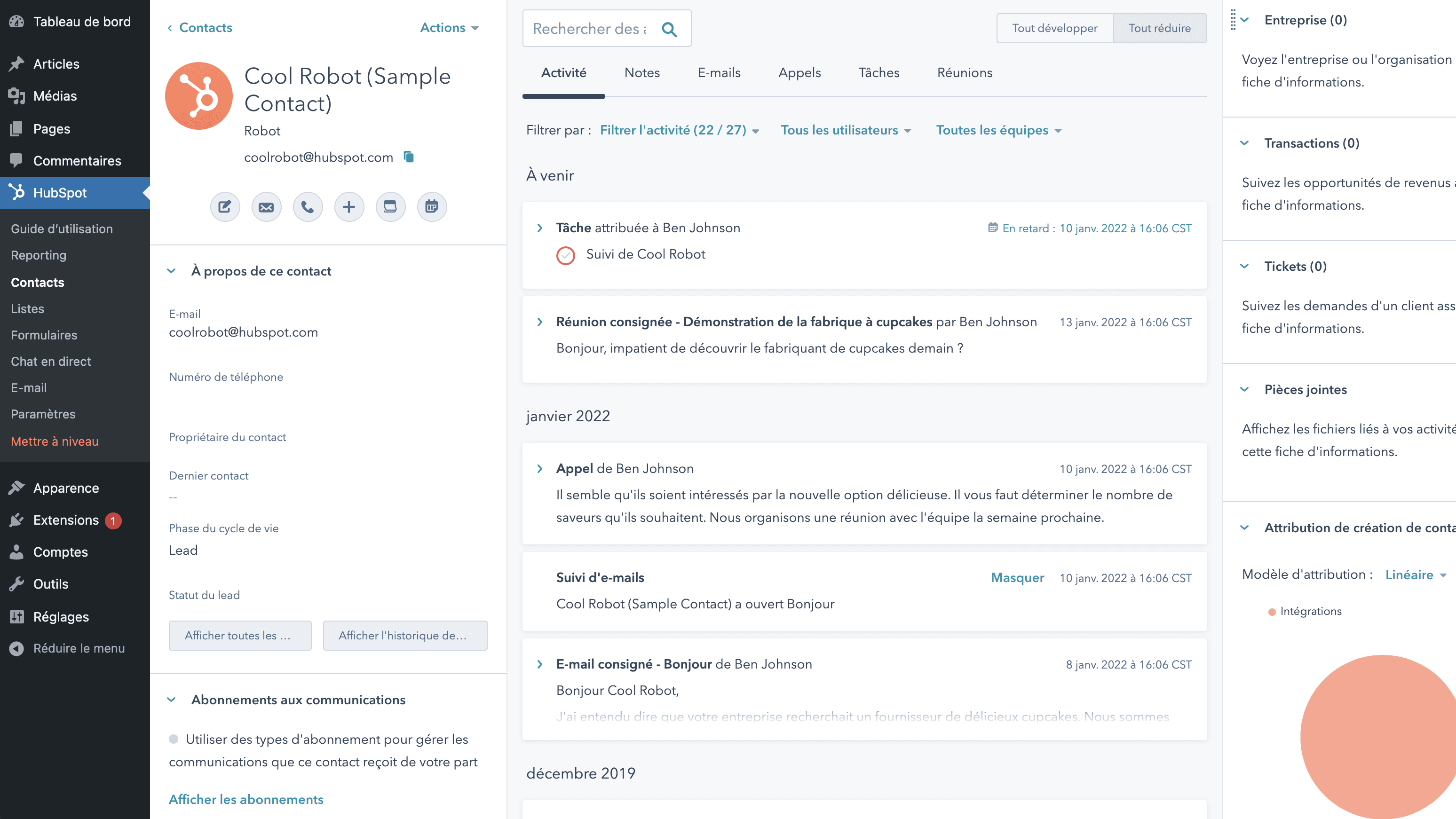 Intégration HubSpot WordPress : 3 façons de connecter votre site à HubSpot