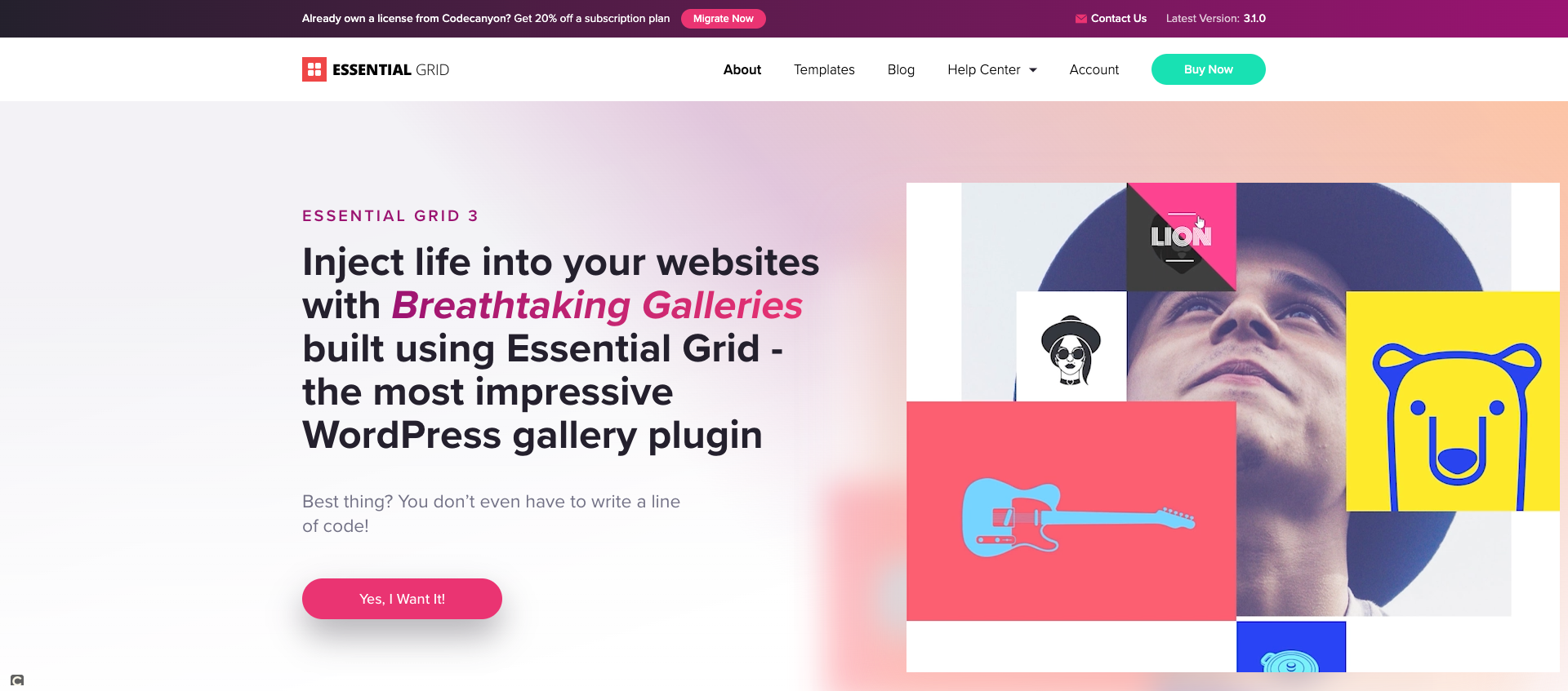 Essential grid – Plugin WordPress