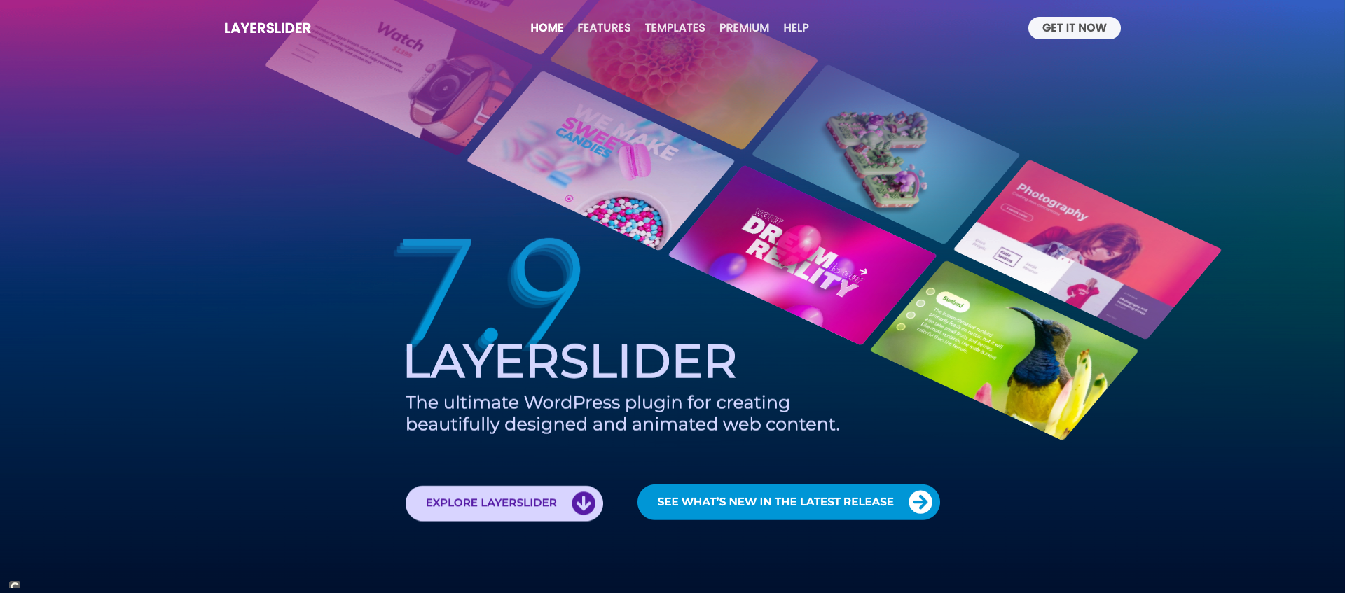 LayerSlider – Meilleur plugin WordPress Slider Builder