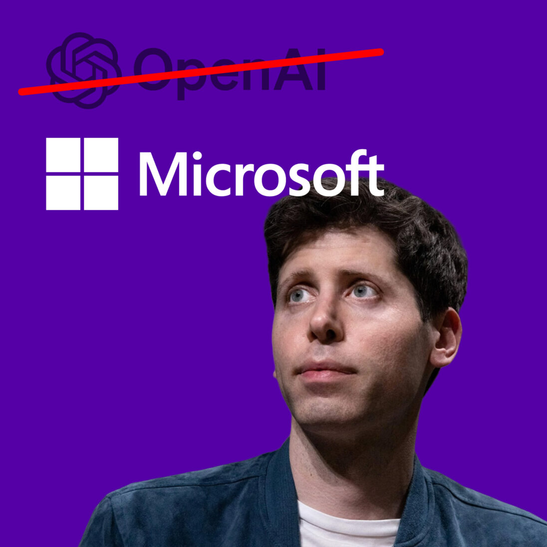 Sam Altman, co-fondateur d'OpenAi rejoint Microsoft