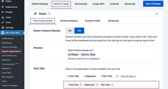 personnaliser le title seo par défaut