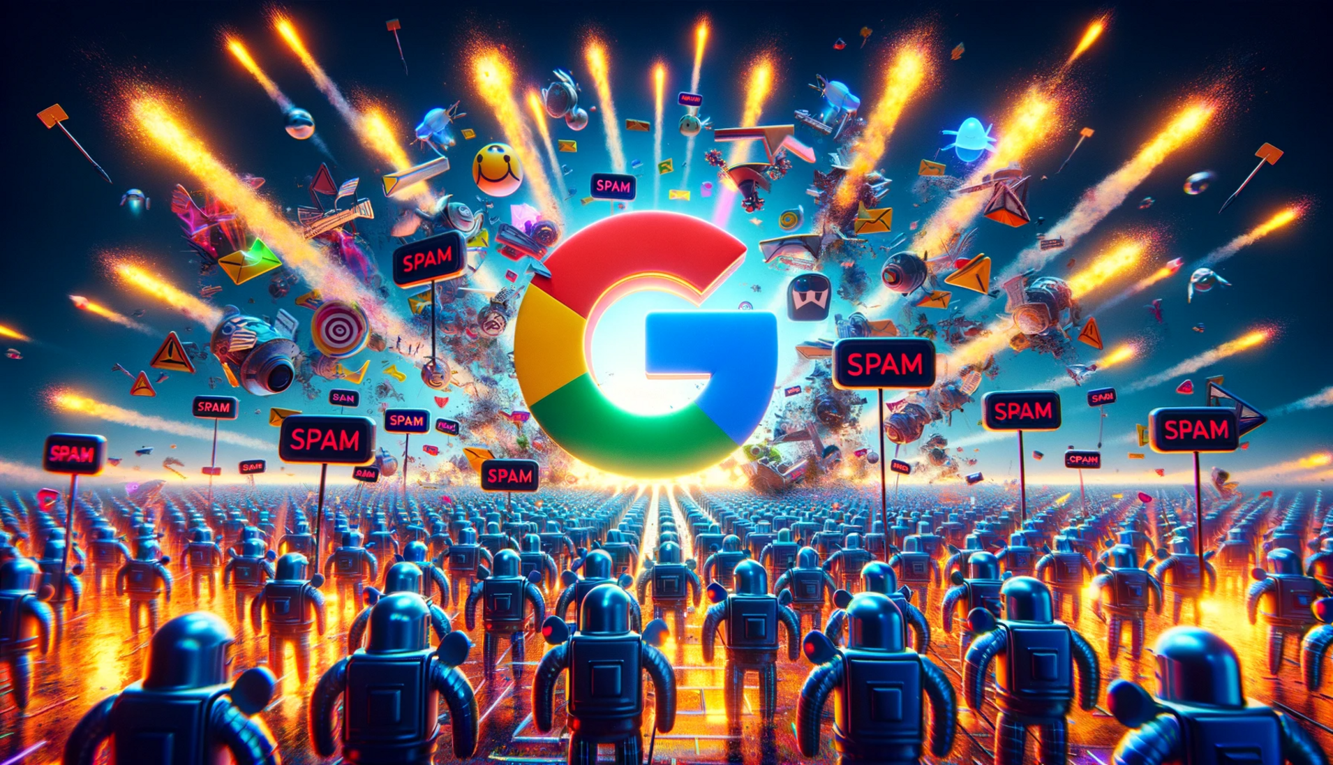 Google : Le moteur de recherche est submergé par une attaque massive de spam sans précédent