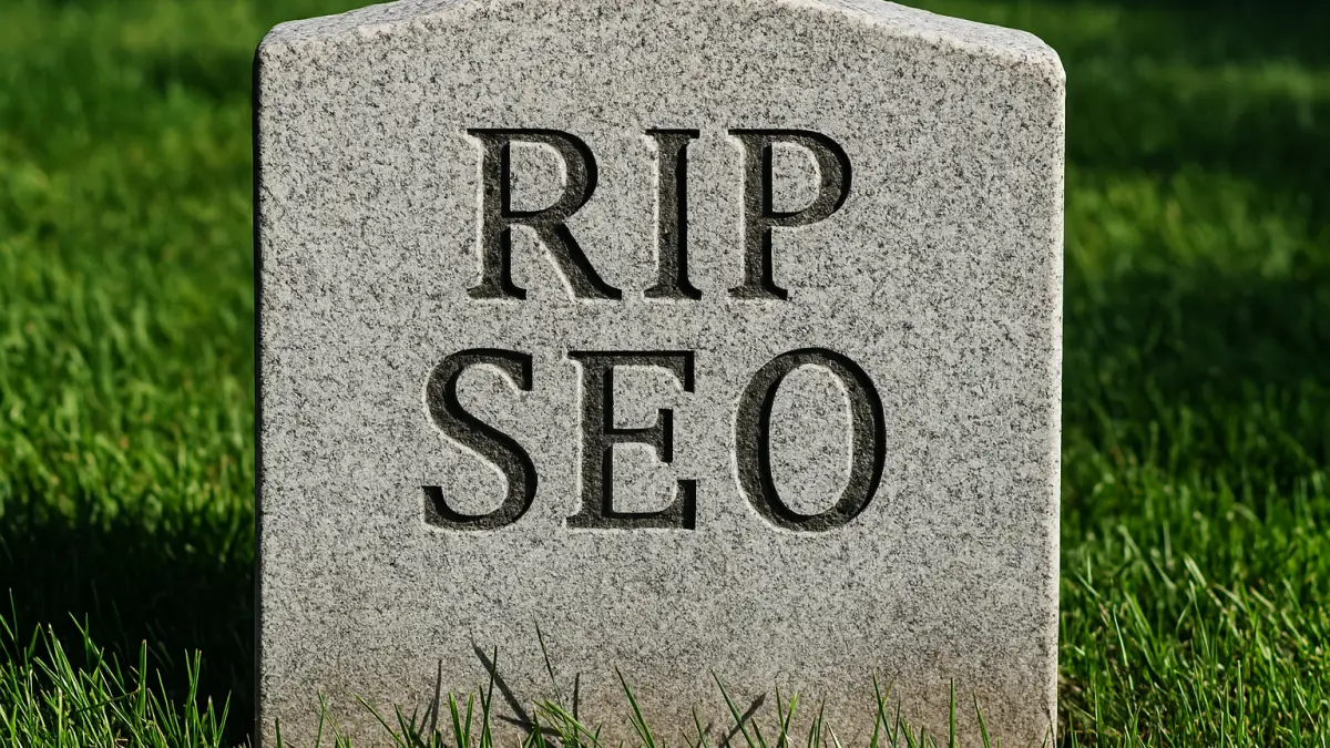 Le SEO est mort (non, ce n’est pas un bug) et cette fois c’est vrai…