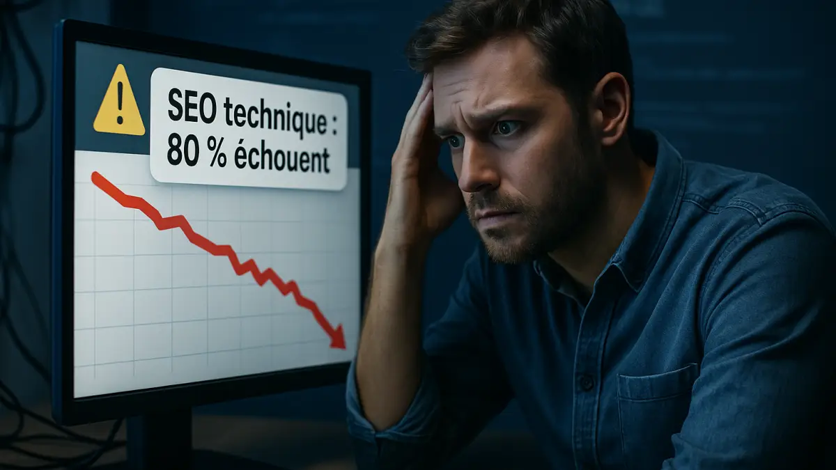 Voici pourquoi 80 % des sites échouent en SEO technique (et ce qu’on fait à la place en 2025)