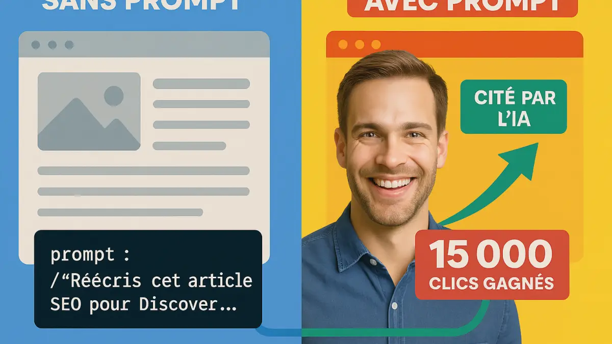 Voici le prompt SEO exact qu’on a utilisé pour générer 15 000 clics via l’IA (copier/coller ici)
